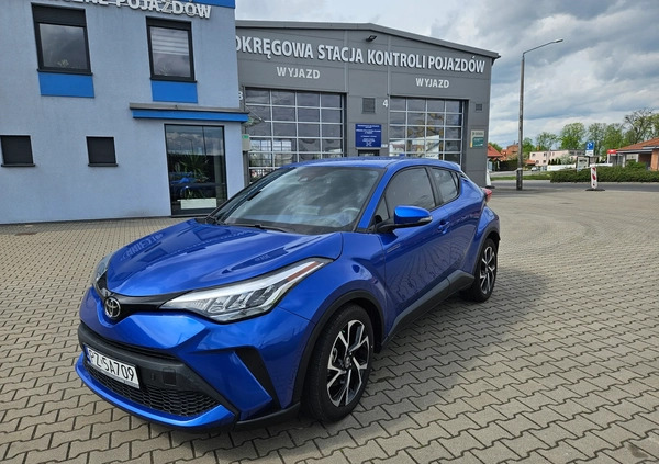 Toyota C-HR cena 91000 przebieg: 42000, rok produkcji 2021 z Poznań małe 191